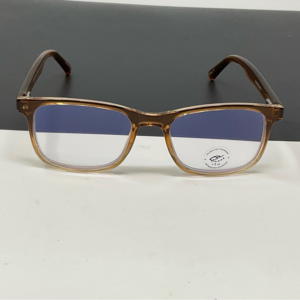 PRive Revaux Dynamic Duo 08M blue light readers  51 [] 18-144 new +1.50 honey